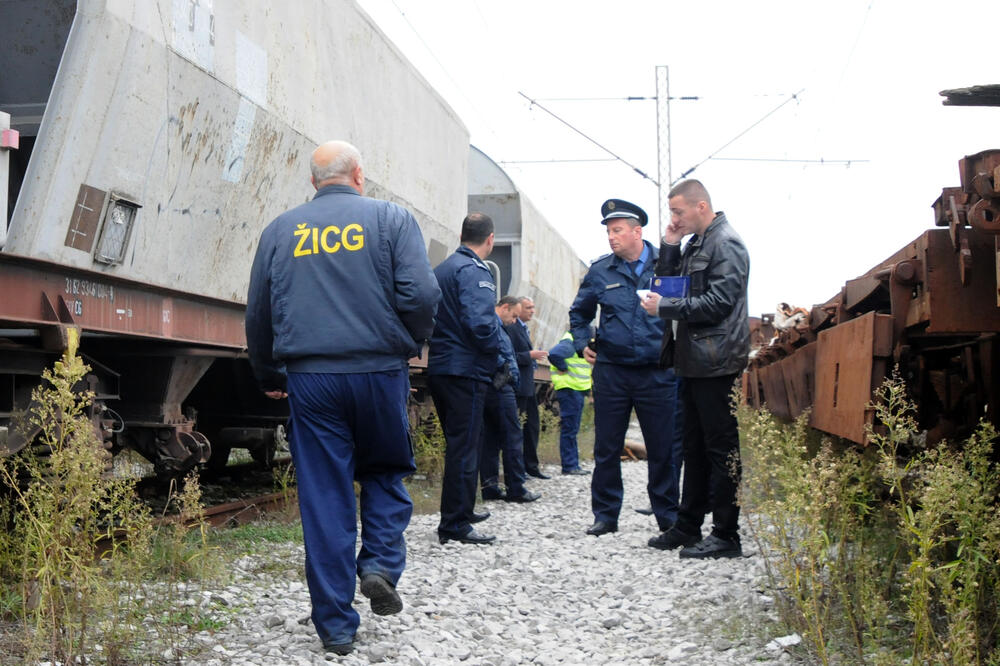 Željeznička, mjesto nezgode, Foto: Luka Zeković