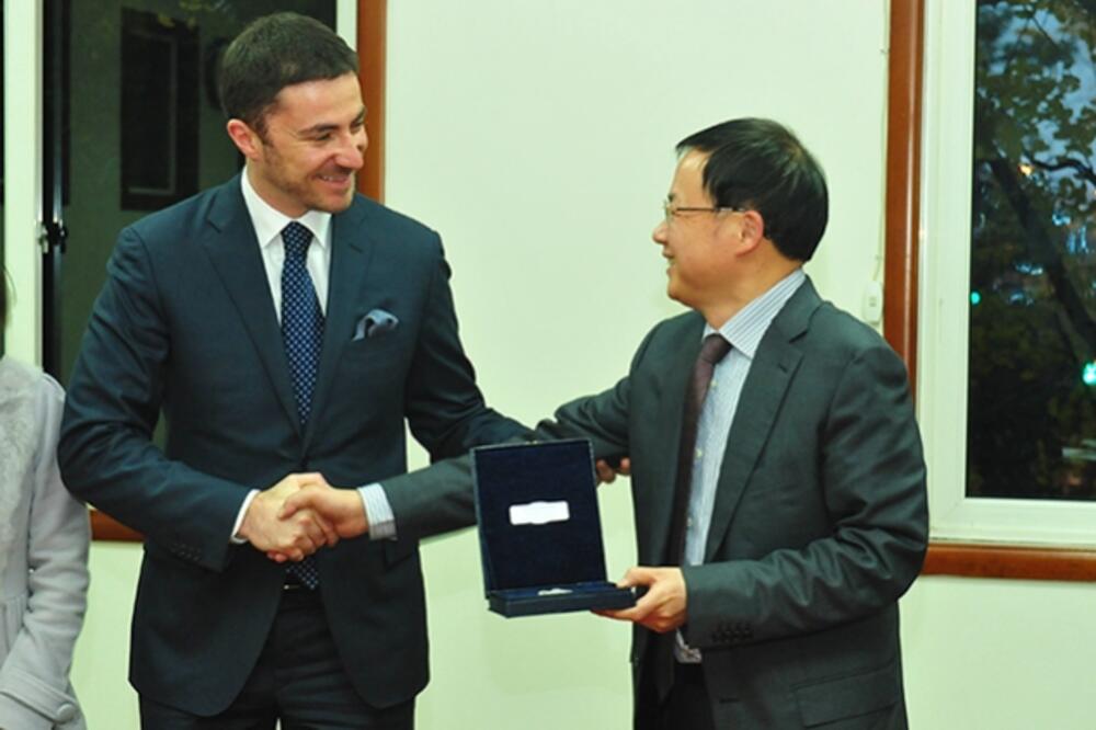 Aleksandar Bogdanović, Ma Hansuan, Foto: Prijestonica Cetinje