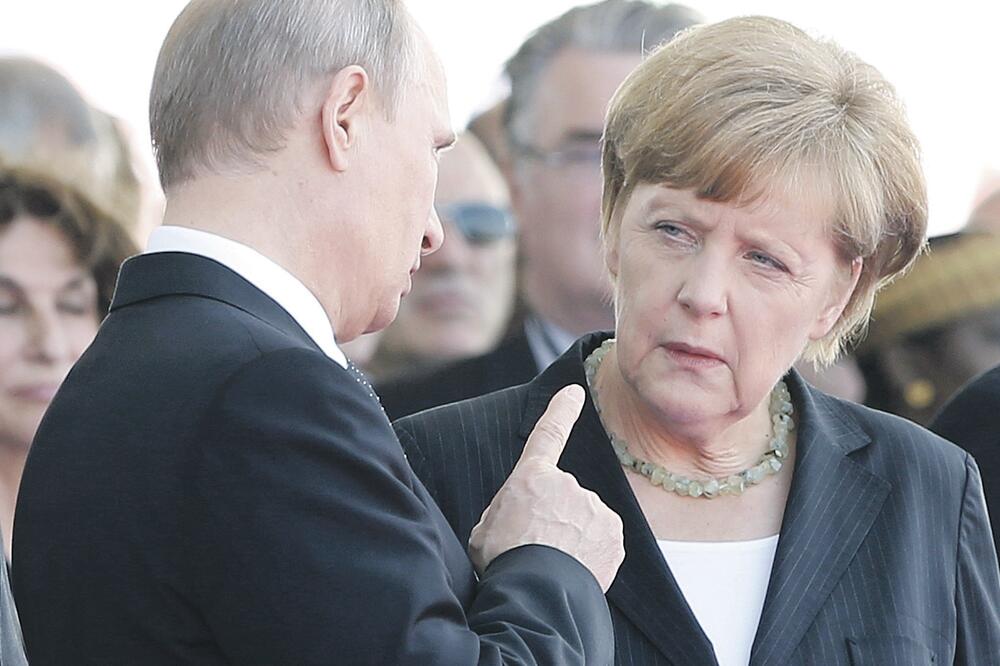 Vladimir Putin, Angela Merkel, Foto: Reuters