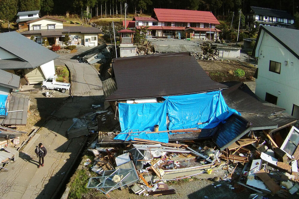 Japan zemljotres, Foto: Beta-AP
