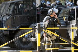 Centar Beograda pun policajaca