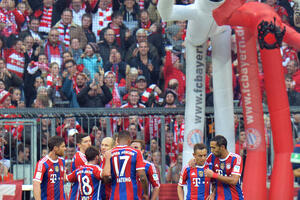 Bajern nemilosrdan, samo remi "milionera"