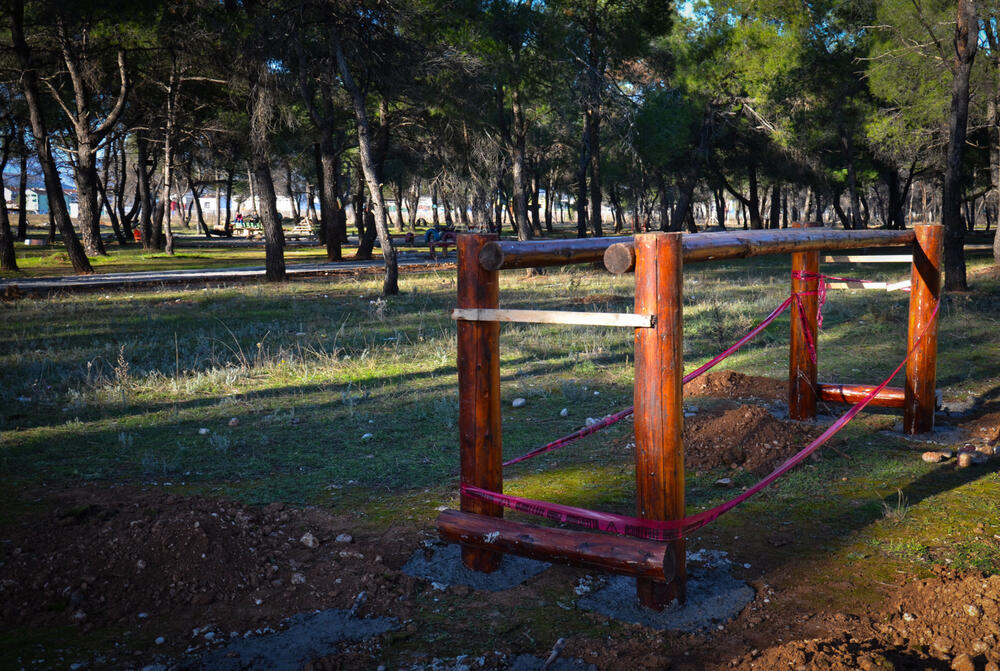 Trim staza i nove trim sprave na Ćemovskom polju