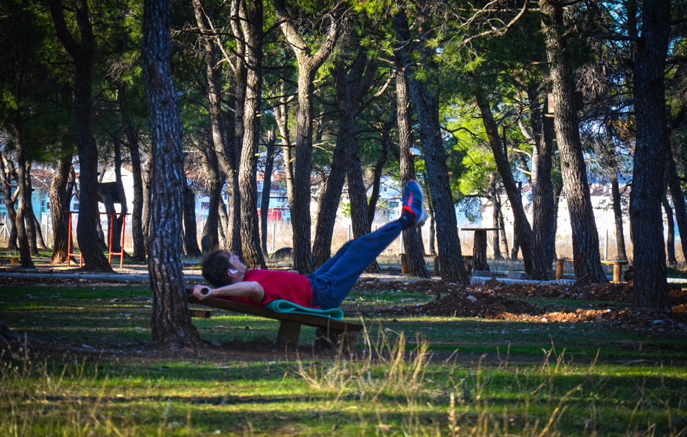 Trim staza i nove trim sprave na Ćemovskom polju