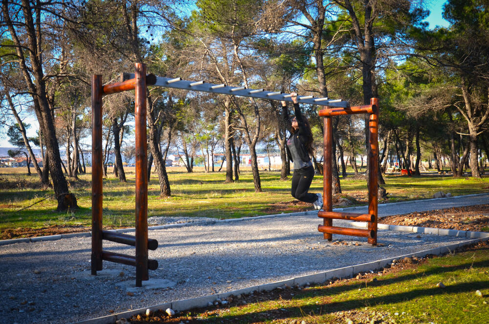 Trim staza i nove trim sprave na Ćemovskom polju