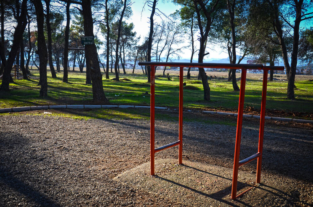 Trim staza i nove trim sprave na Ćemovskom polju