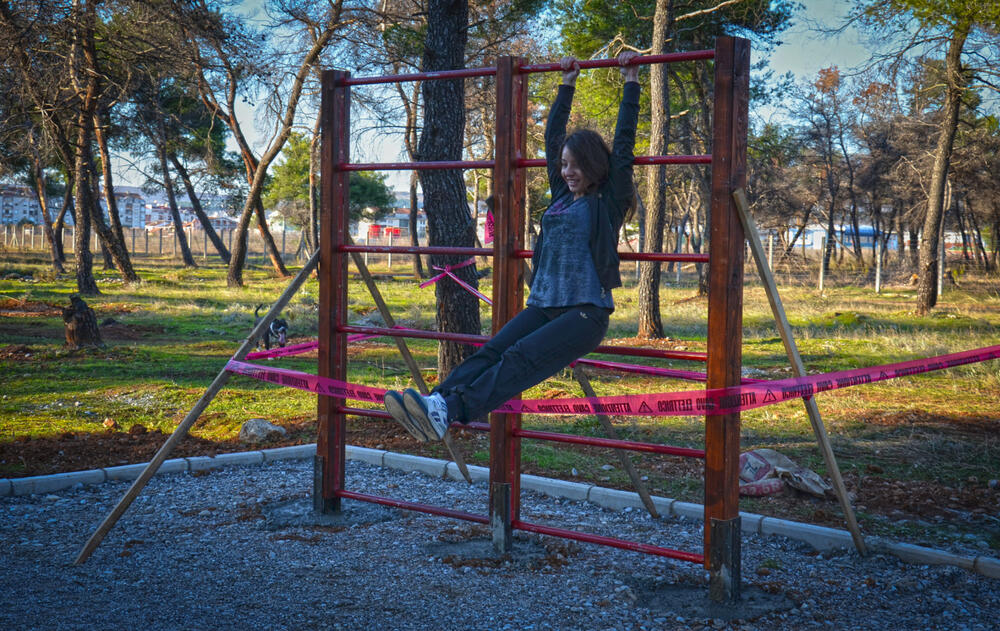 Trim staza i nove trim sprave na Ćemovskom polju