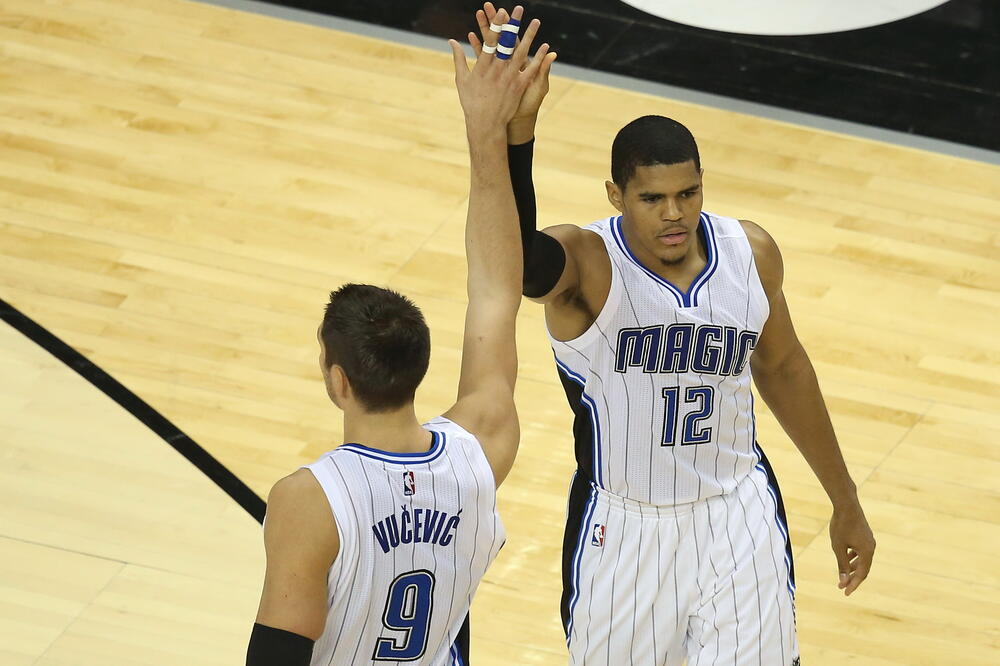 Vučević i Heris, Foto: Reuters