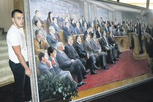 Omaž Deklaraciji nezavisnosti: Naslikani Lipka i Kacin