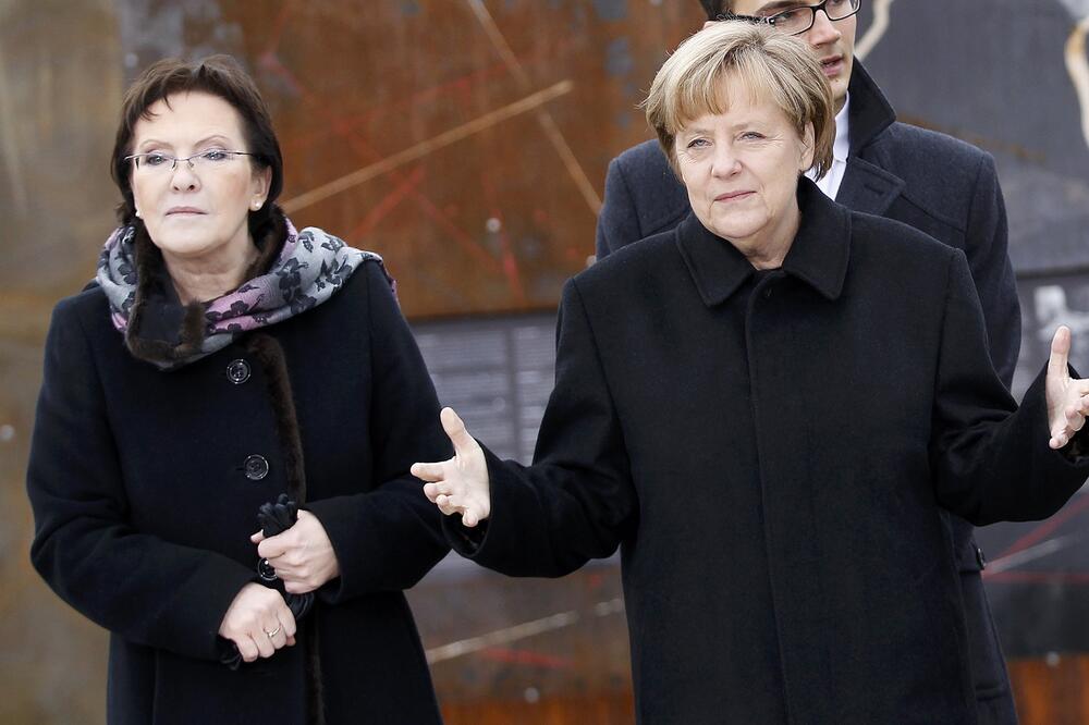 Eva Kopač, Angela Merkel, Foto: Reuters