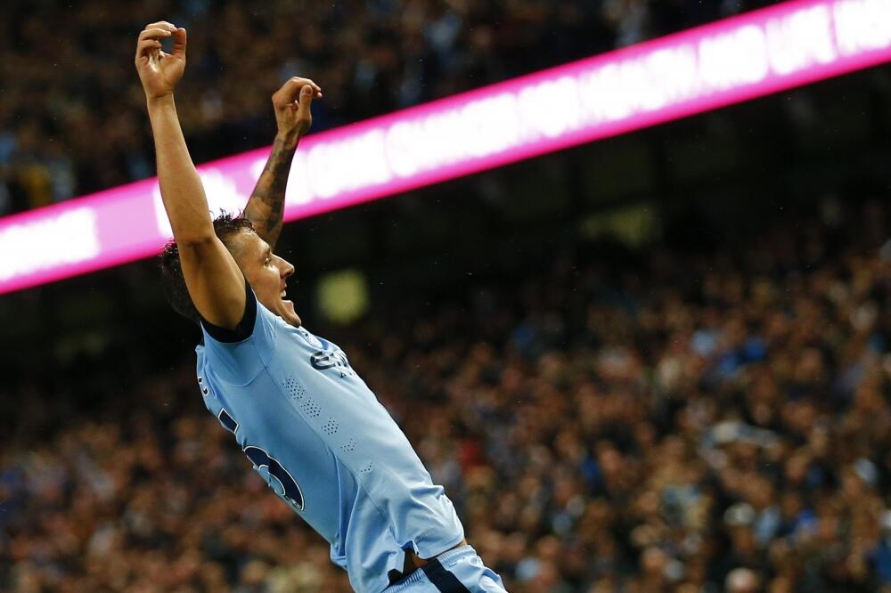 Stevan Jovetić, Mančester siti, Foto: Reuters