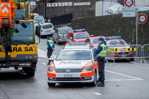 A landslide swept away a building in Switzerland, two bodies were found