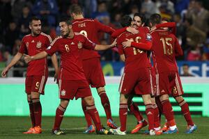 Španija sigurna kod kuće, novi trijumf Slovačke