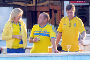 Švedski navijači uživaju u Podgorici
