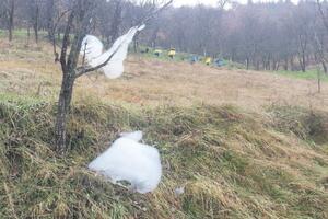 Pljevlja: Pjena iz TE pala na imanja