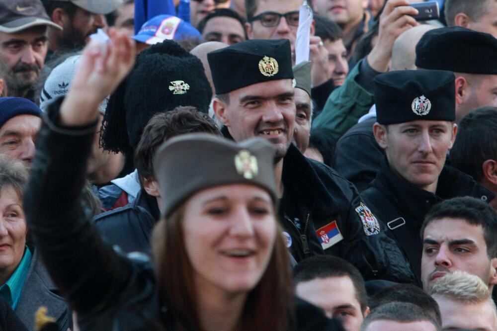 Vojislav Šešelj, skup radikala, Foto: Beta-AP