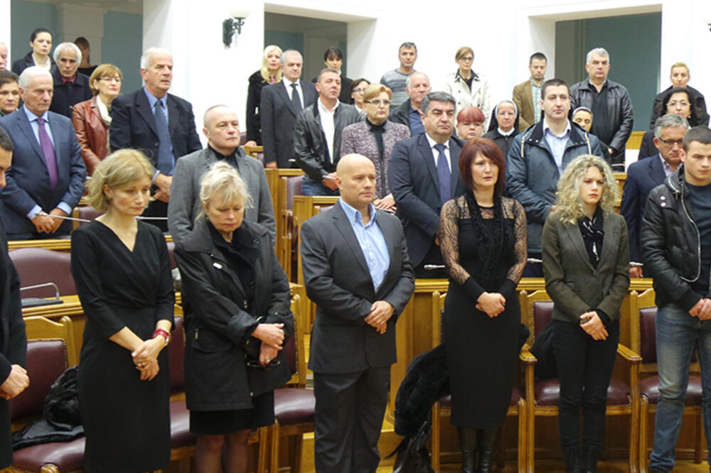 komemoracija Vojo Milošević, Foto: Cetinje.me