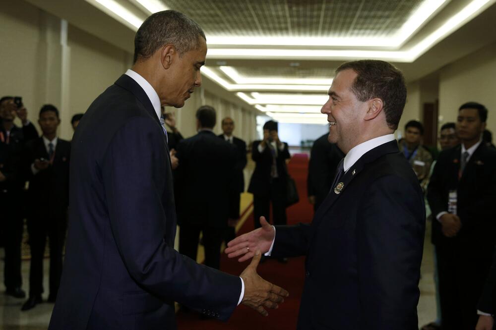 Barak Obama, Dmitrij Medvedev, Foto: Reuters
