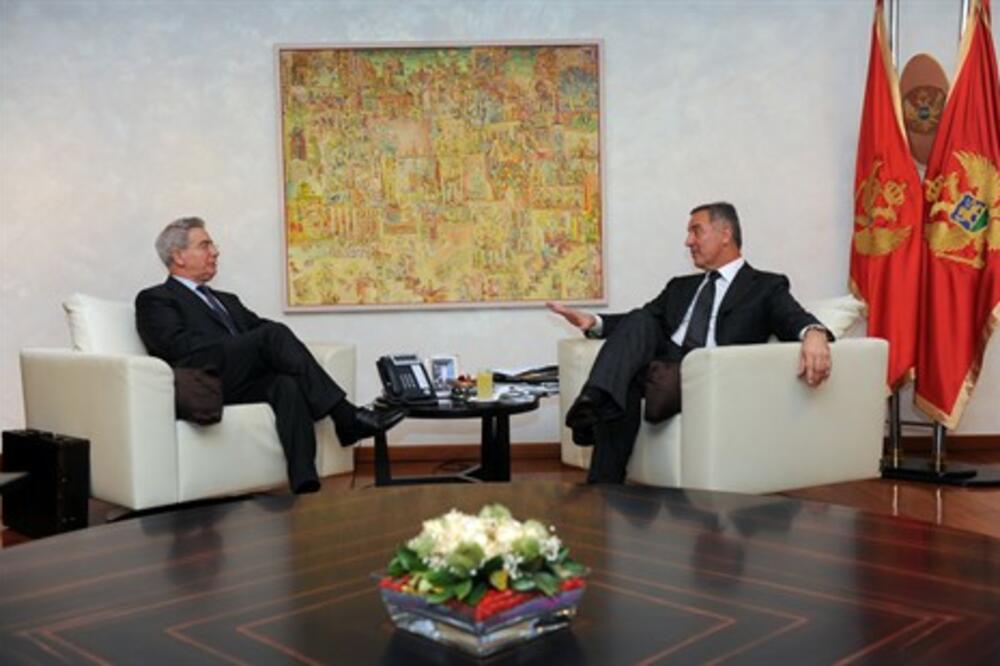 Laurent Louis Stokvis, Milo Đukanović, Foto: Vlada Crne Gore
