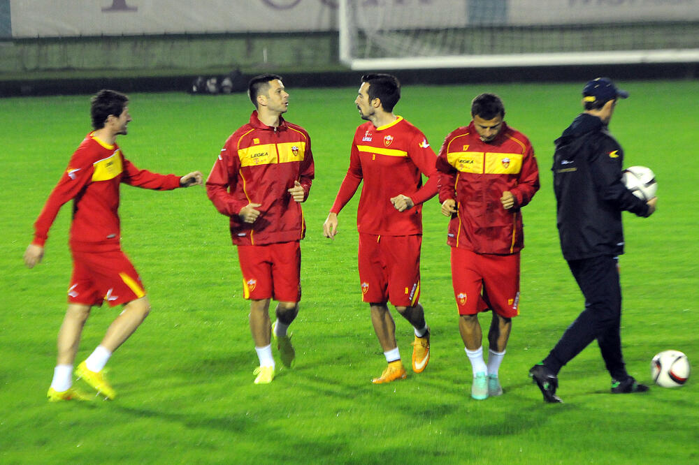 Trening reprezentacije, Foto: Luka Zeković