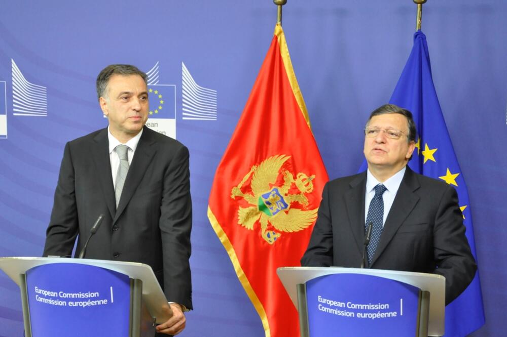 Filip Vujanović, Žose Manuel Baroso, Foto: Predsjednik.me