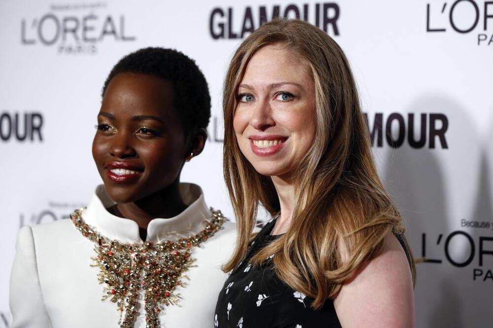Lupita Niongo, Čelsi Klinton, Foto: Reuters