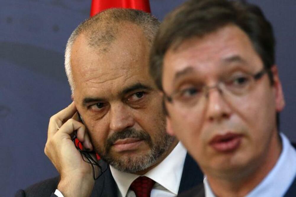 Edi Rama, Aleksandar Vučić, Foto: Betaphoto