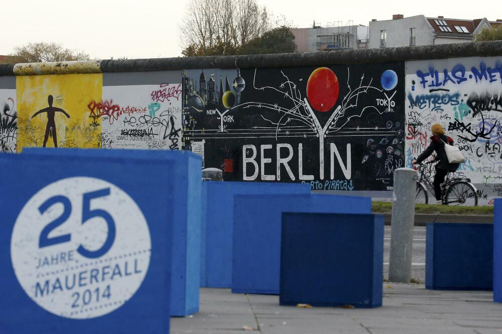 Berlinski zid, Foto: Reuters