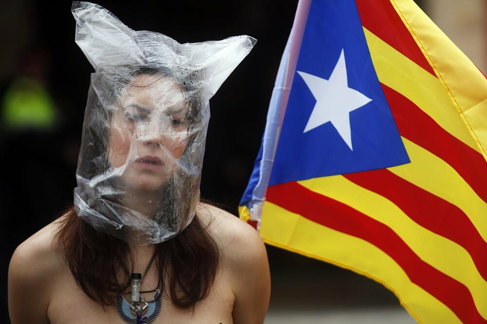 katalonija, pristalica nezavisnosti, Foto: Reuters