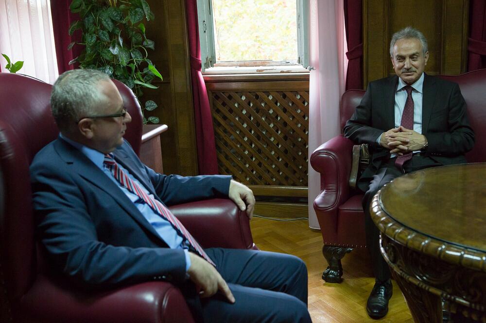 Suljo Mustafić, Džihan Ozdemir, Foto: Skupština Crne Gore