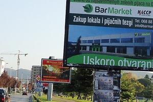 Bar dobija još jednu pijacu