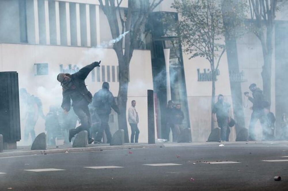 Francuska, protest, Foto: Beta-AP