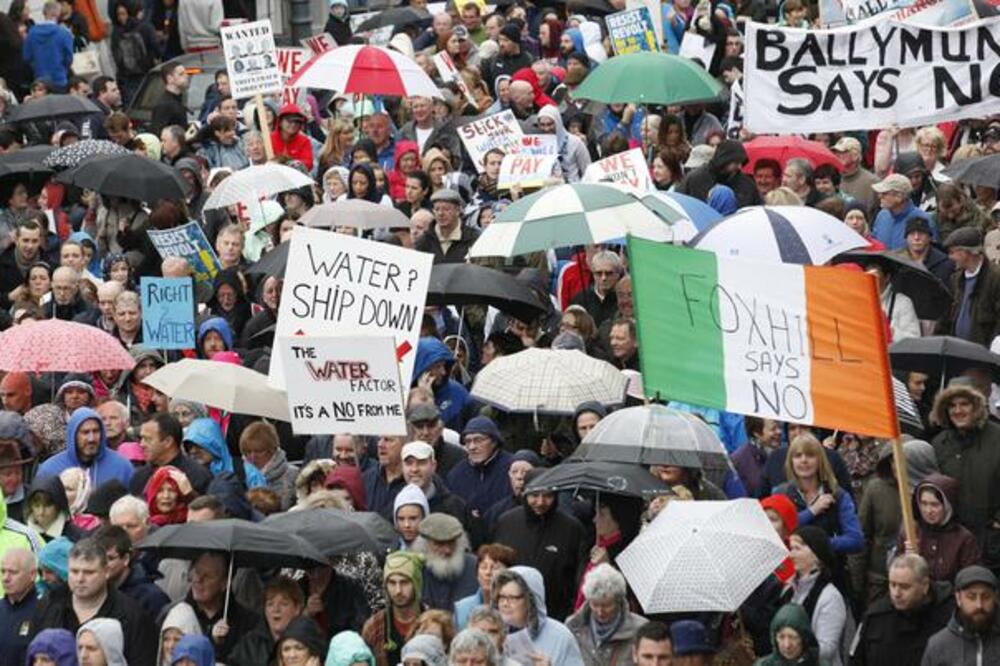 Irska, protest, Foto: Beta-AP