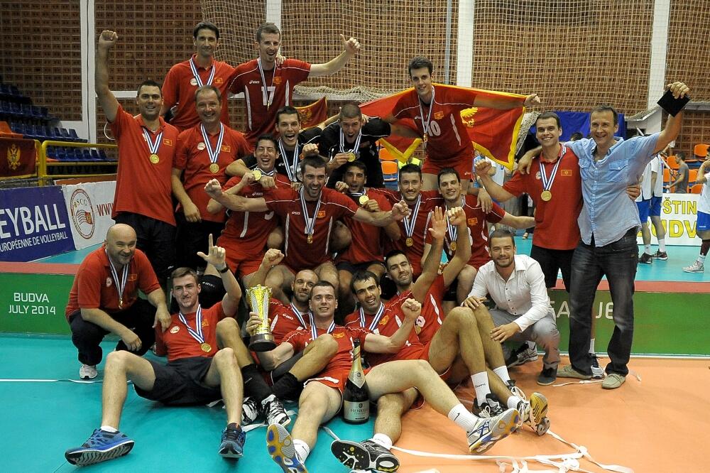 Odbojkaši Crne Gore, Foto: Cev.lu