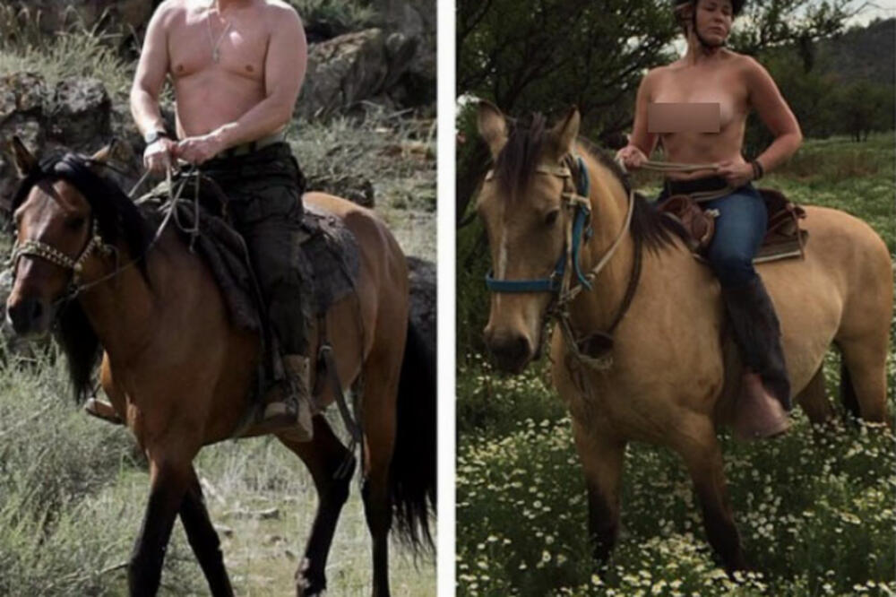 Vladimir Putin, Čelsi Hendler, Foto: Instagram