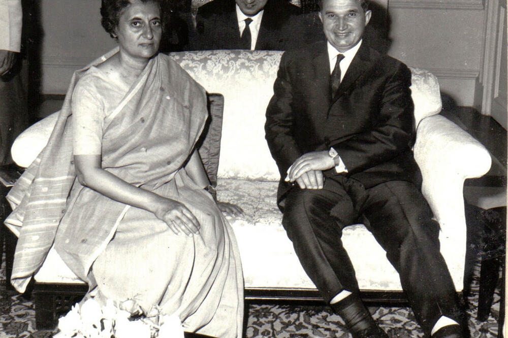 Indira Gandi i Nikolaje Čaušesku, Foto: Wikipedia