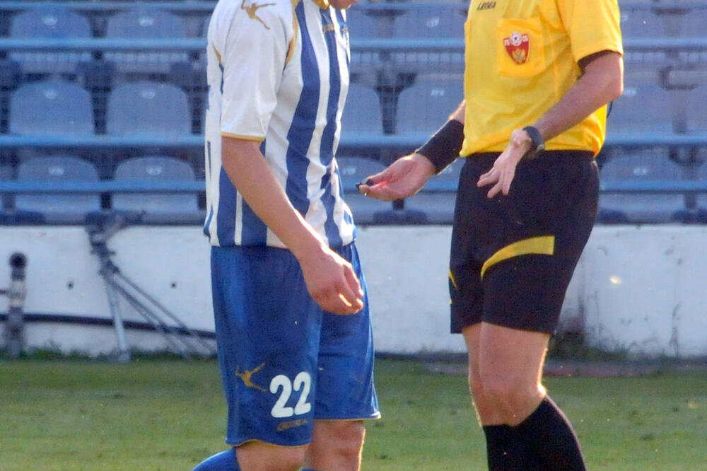 Milovan Milačić, fudbalski sudija, Foto: Vesko Belojević