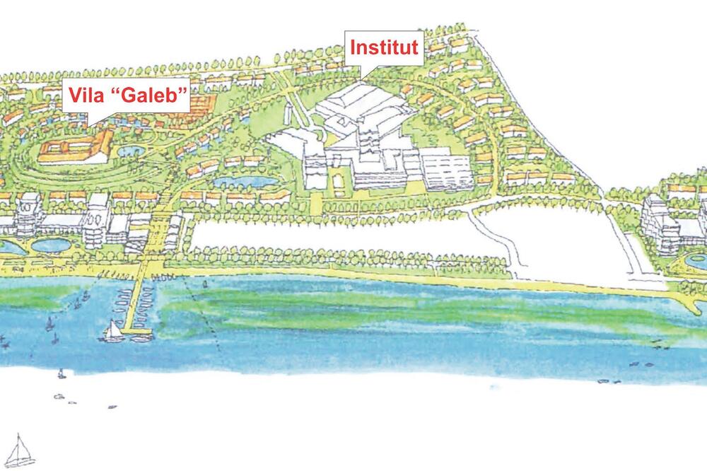 Institut Simo Milošević, lokacija (Novina)