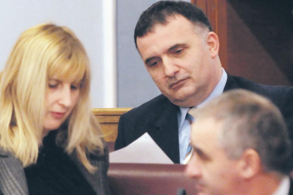 Snežana Jonica i Srđa Milić, Foto: Savo Prelević
