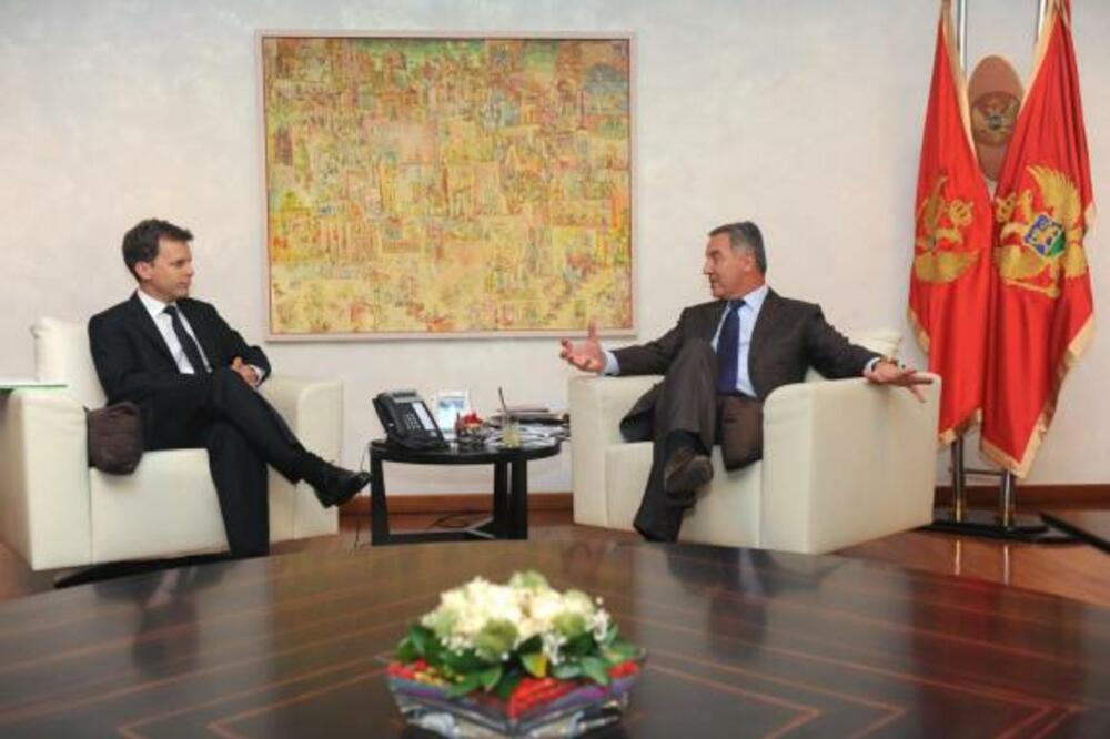 Alasdair Skot, Milo Đukanović, Foto: Vlada Crne Gore