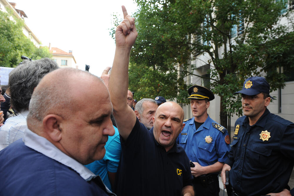 Protest Metalac, Foto: Savo Prelević