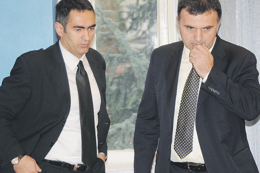 Aleksandar Damjanović, Srđan Milić, Foto: Savo Prelević