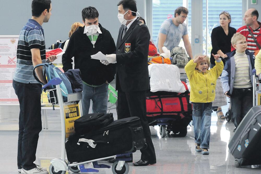 ptičji grip, aerodrom Podgorica, Foto: Arhiva Vijesti