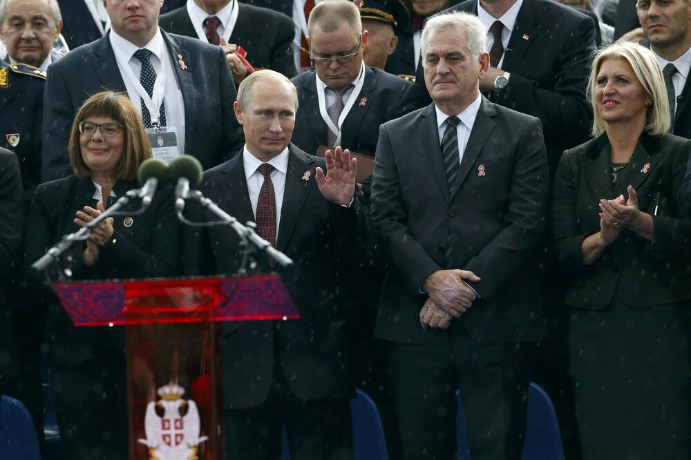 Vladimir Putin u Beogradu, Foto: Reuters
