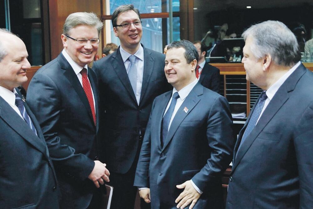 Aleksandar Vučić, Ivica Dačić, Foto: Oslobođenje
