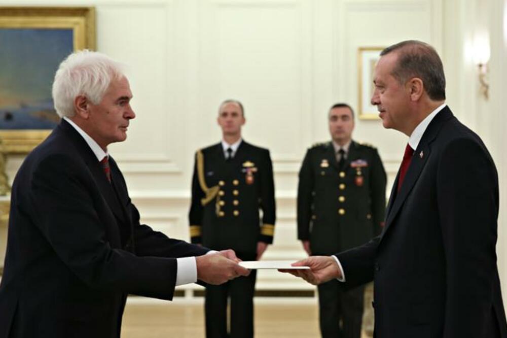Branko Milić, Redžep Tajip Erdogan, Foto: MVPEI