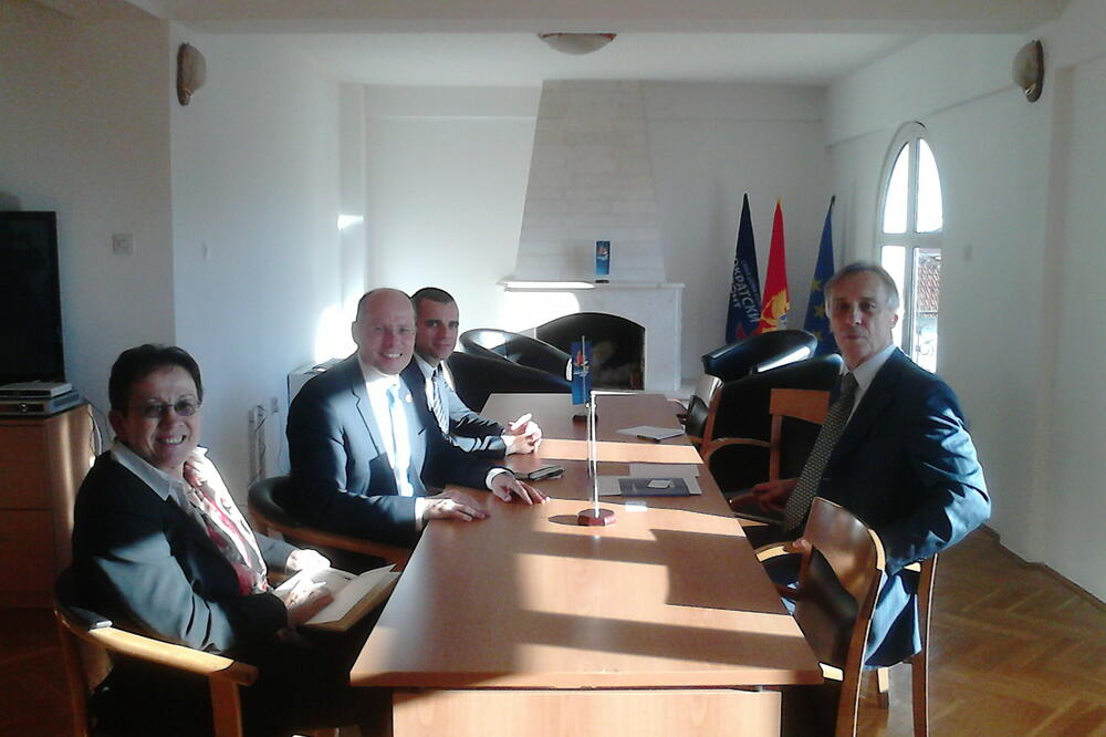 Peter Bajer i Miodrag Lekić, Foto: Demokratski front