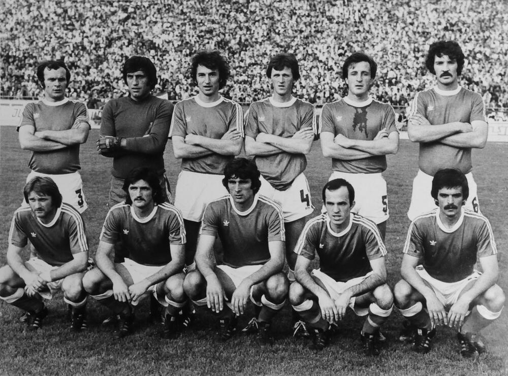 FK Budućnost tim 1977.