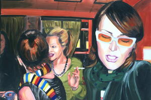 Elita u teatru, narod puca