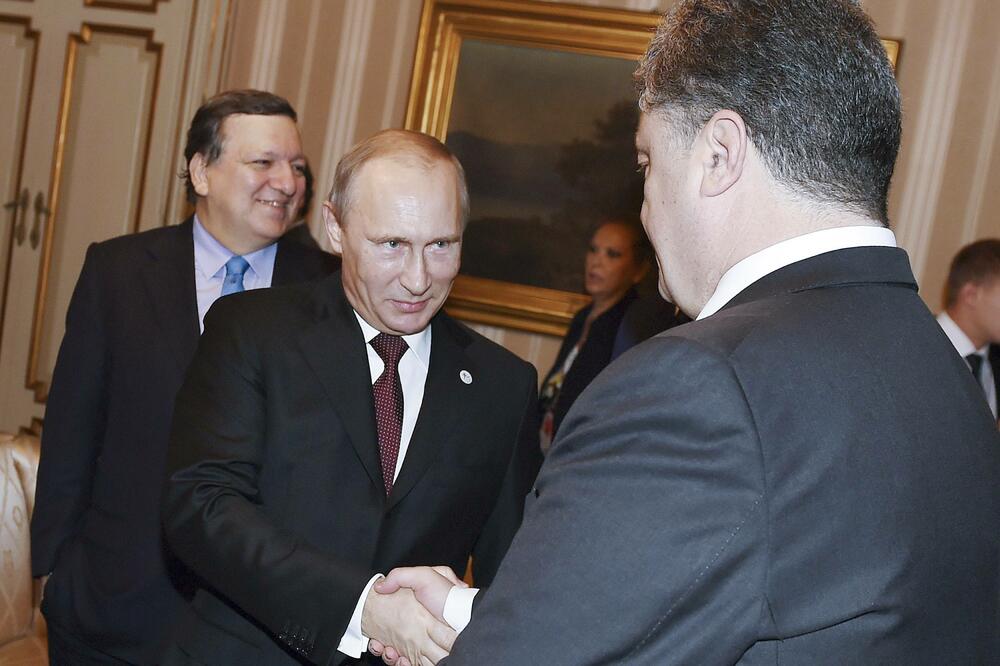 Vladimir Putin, Petro Porošenko, Foto: Reuters